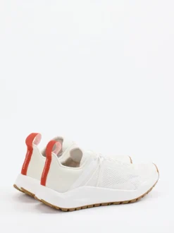 Lowa – Outdoor-Sneaker aus Textil in Offwhite