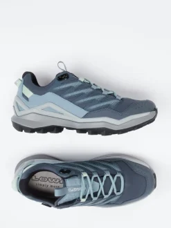Lowa – Outdoor-Sneaker aus Textil und Synthetik blau