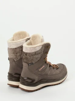 Lowa – Stiefelette aus Veloursleder braun