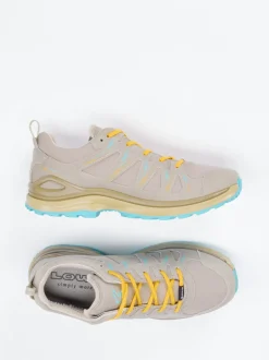 Lowa – Trailrunning-Schnürschuh aus Textilmesh beige