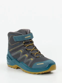 Lowa – Wanderschuh aus Veloursleder Anthrazit