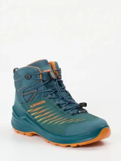 Lowa – Wanderschuhe aus Synthetik in Petrolgrün