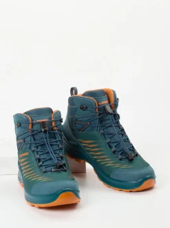 Lowa – Wanderschuhe aus Synthetik in Petrolgrün