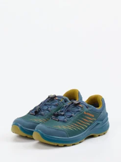 Lowa – Wanderschuhe aus Textil in Petrolblau