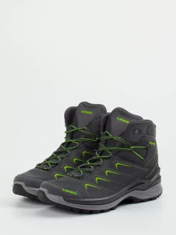 Lowa – Wanderschuhe aus Veloursleder und Textil anthrazit