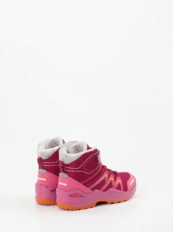 Lowa – Wanderschuhe aus Veloursleder pink