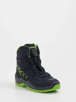Lowa – Wanderstiefel aus Leder in Dunkelblau
