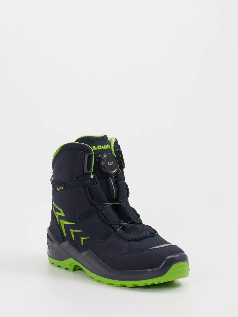 Lowa – Wanderstiefel aus Leder in Dunkelblau