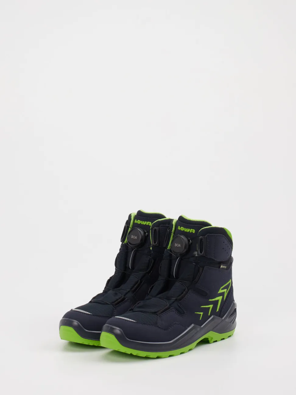 Lowa – Wanderstiefel aus Leder in Dunkelblau