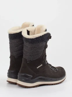 Lowa – Winterstiefel aus Veloursleder dunkelbraun