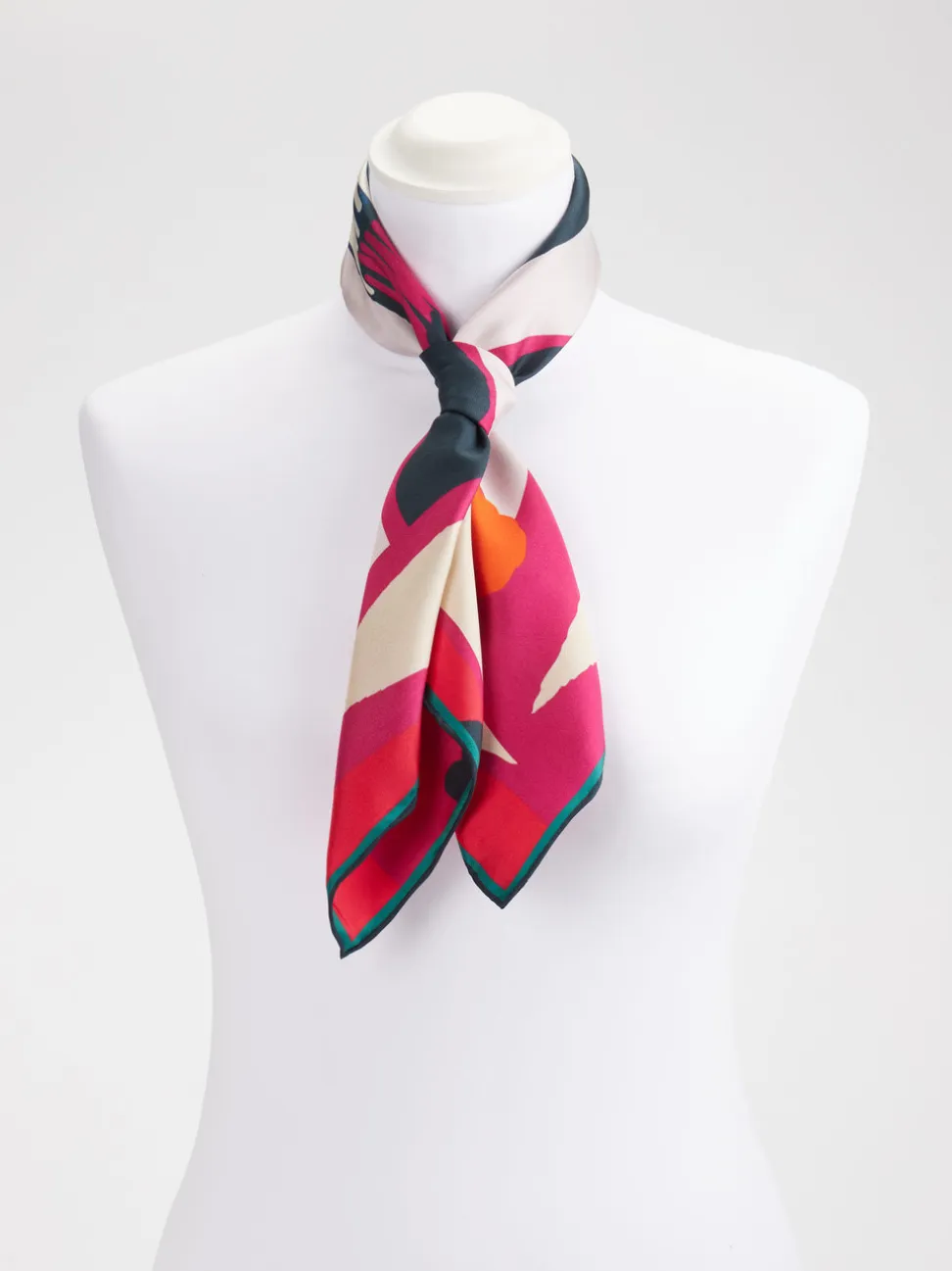 Lua Accessories – Halstuch aus Satin mit Print