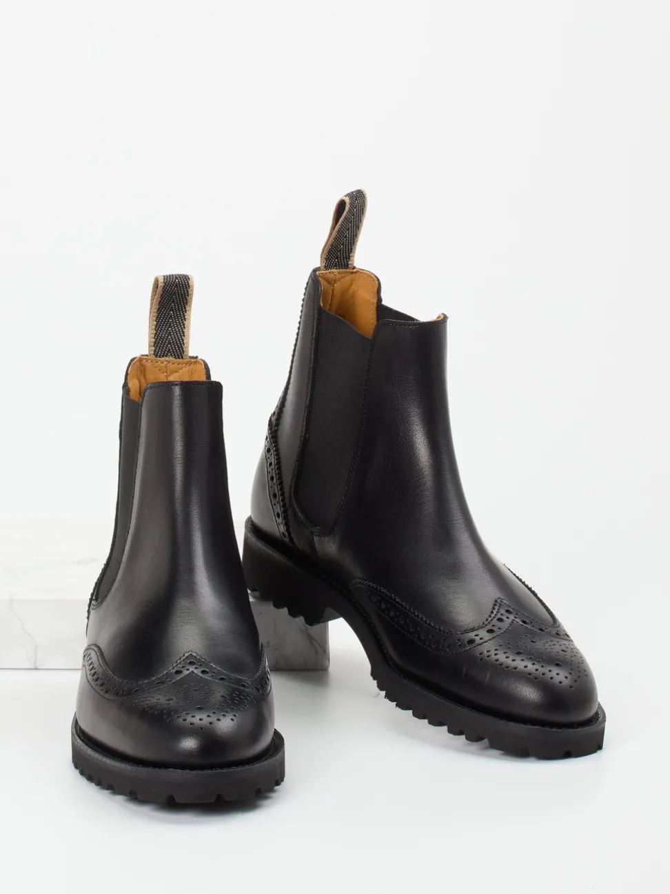 Ludwig Reiter – Chelsea Boots aus Kalbleder Schwarz