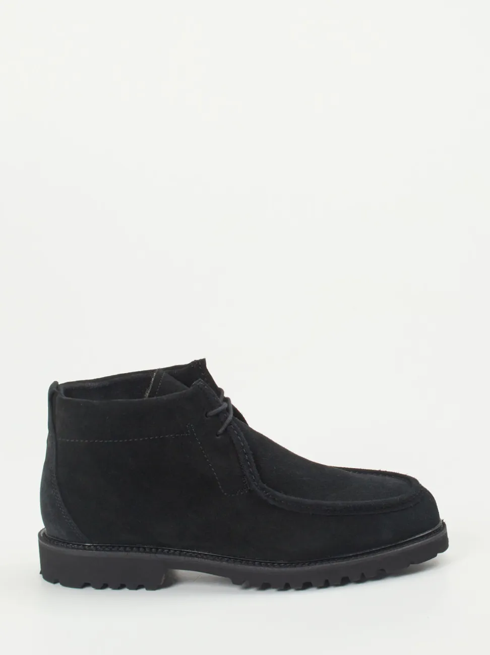 Ludwig Reiter – Desert Boots aus Veloursleder Schwarz