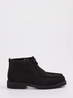 Ludwig Reiter – Desert Boots aus Veloursleder schwarz