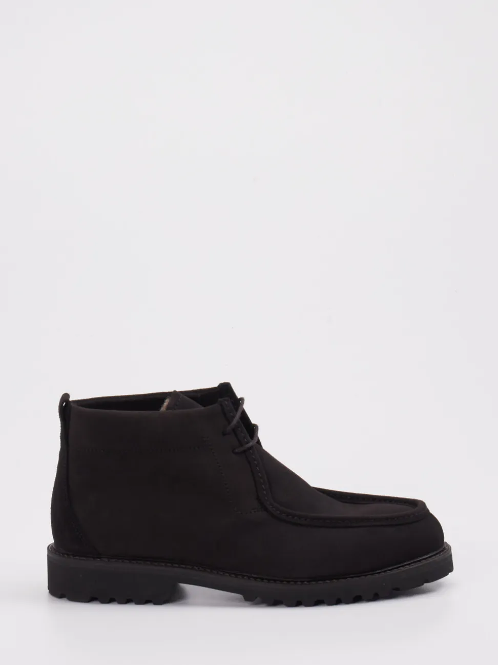 Ludwig Reiter – Desert Boots aus Veloursleder schwarz