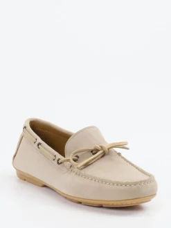 Ludwig Reiter – Mokassin aus Veloursleder beige