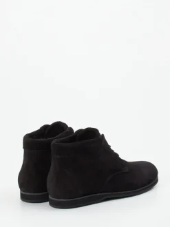Ludwig Reiter – Schnürboots aus Veloursleder schwarz