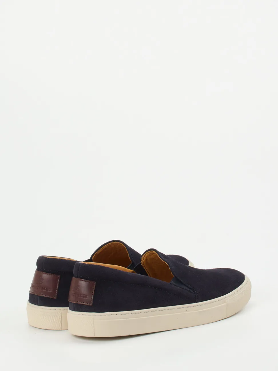 Ludwig Reiter – Slip-On Sneaker aus Veloursleder Dunkelblau