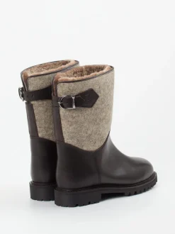 Ludwig Reiter – Winterstiefel aus Kalbleder und Wollfilz