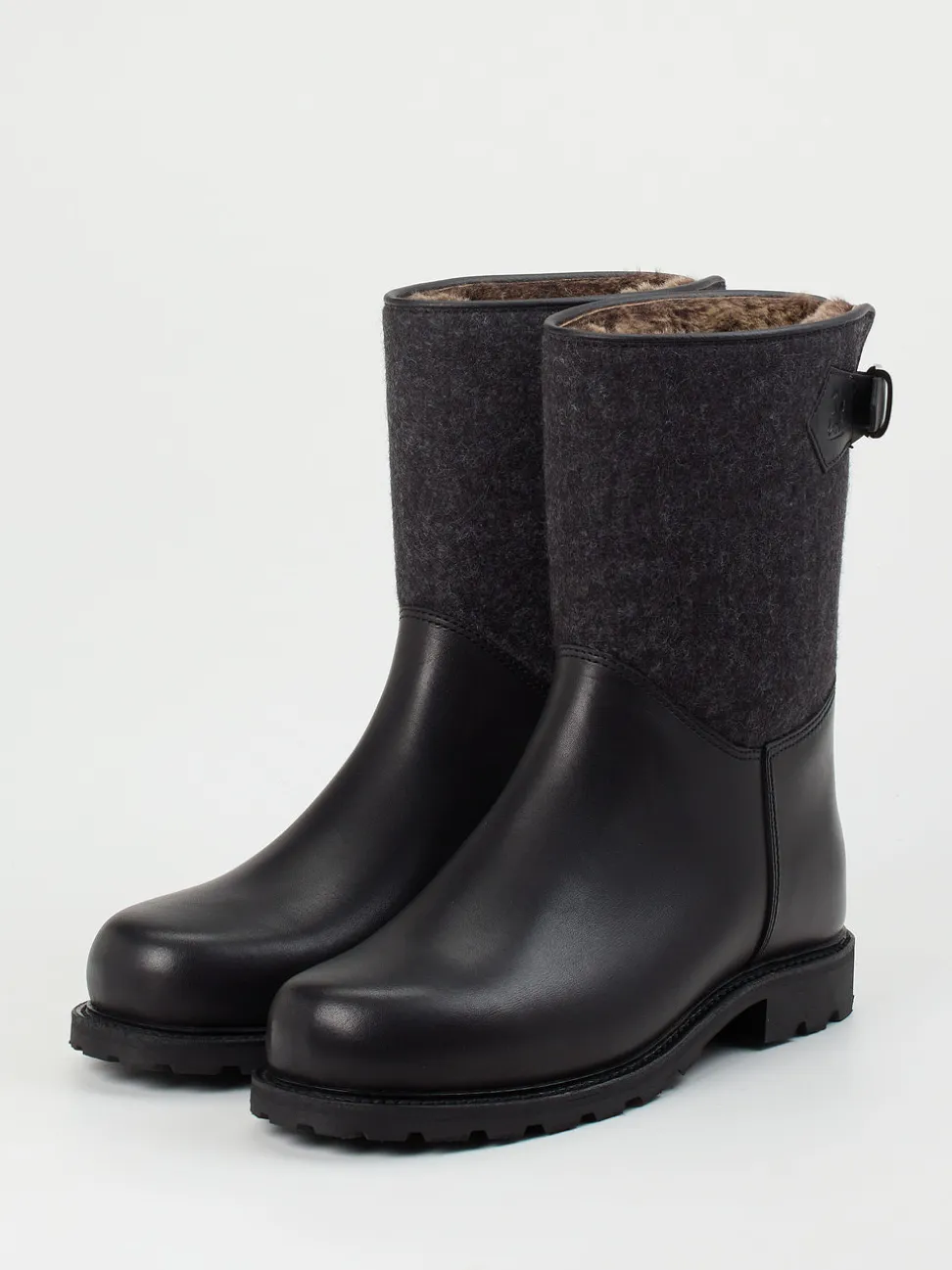 Ludwig Reiter – Winterstiefel aus Fettleder und Filz