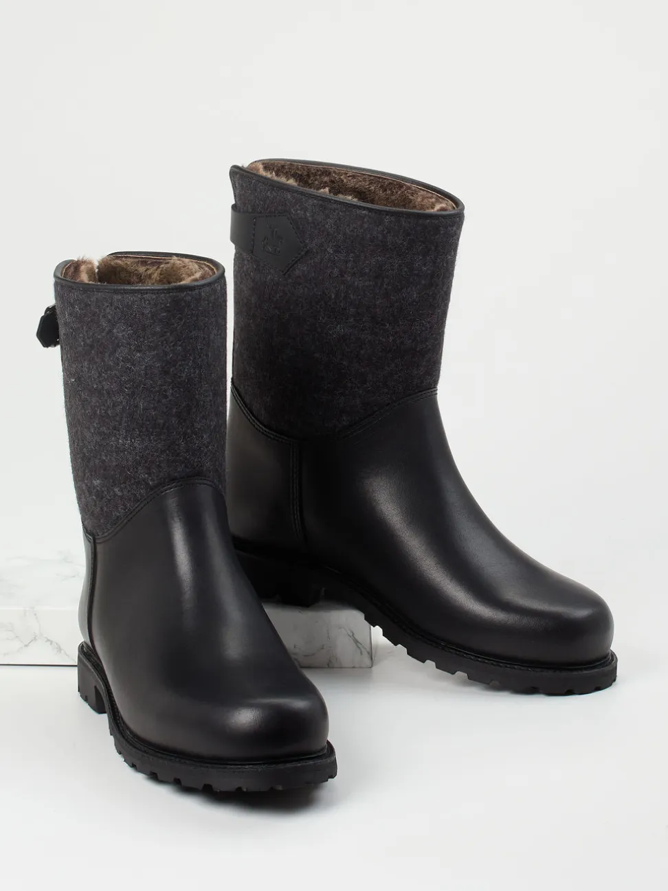 Ludwig Reiter – Winterstiefel aus Fettleder und Filz