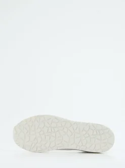 Lunge – Sneaker aus Lammleder Weiß matt