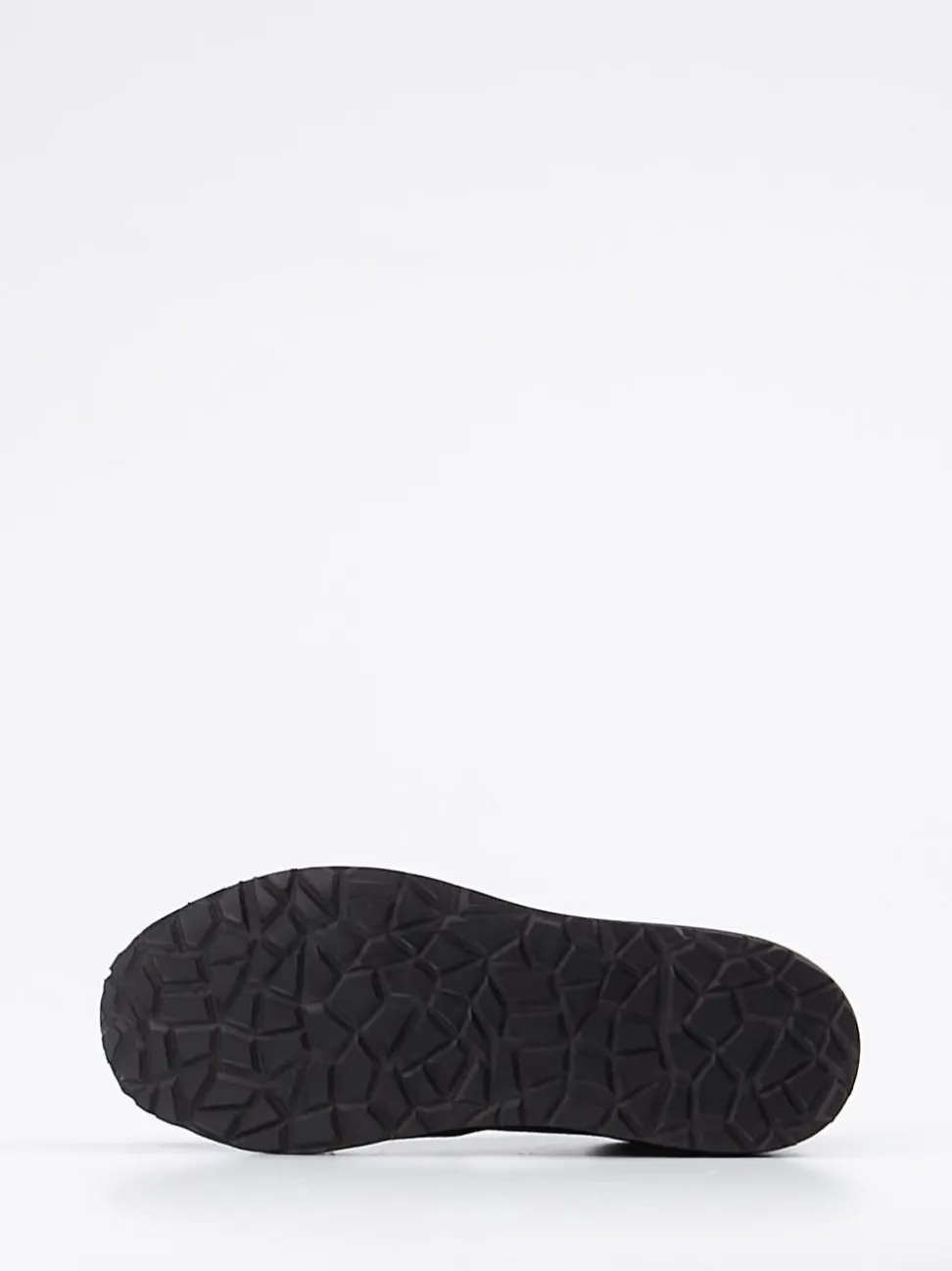 Lunge – Sneaker aus Mikrofaser-Velours Schwarz