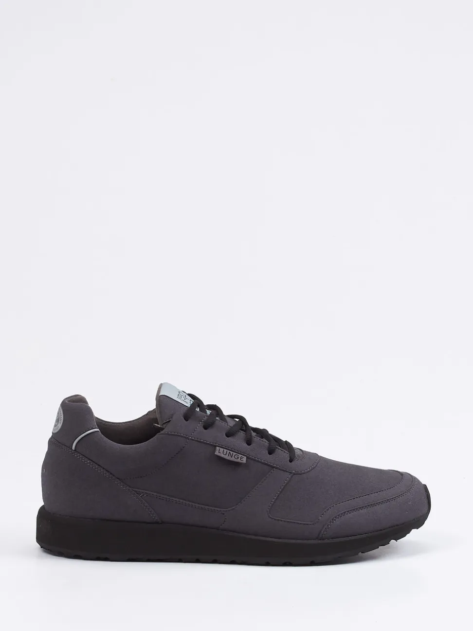 Lunge – Sneaker aus Textil in Anthrazitgrau