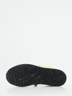 Lunge – Sneaker aus Textil in Limettengelb