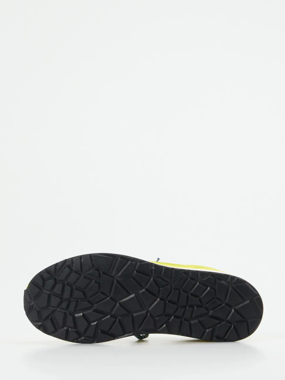 Lunge – Sneaker aus Textil in Limettengelb