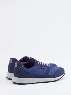 Lunge – Sneaker aus Textil in Indigoblau