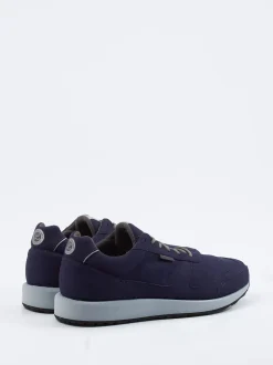 Lunge – Sneaker aus Textil in Dunkelblau
