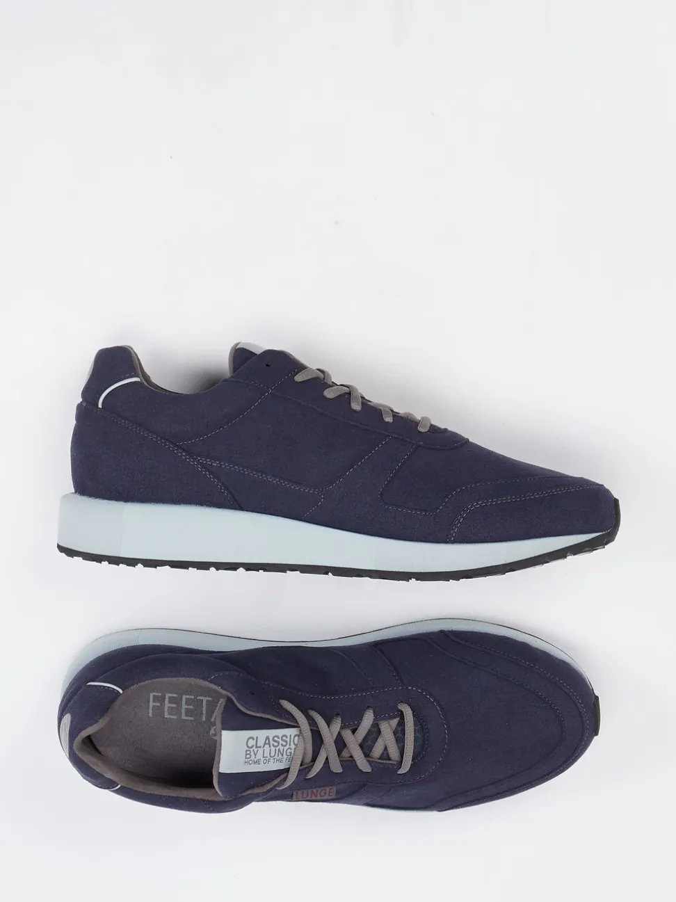 Lunge – Sneaker aus Textil in Dunkelblau