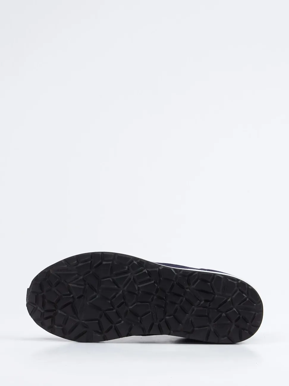 Lunge – Sneaker aus Textil in Velourslederoptik Dunkelblau
