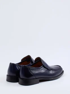 Maestro Eugenio – Loafer aus Lammleder in Blau