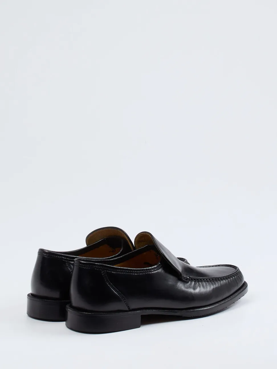 Maestro Eugenio – Loafer aus Glattleder schwarz