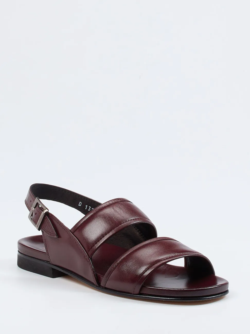 Maestro Eugenio – Sandalen aus Ziegenleder bordeauxrot