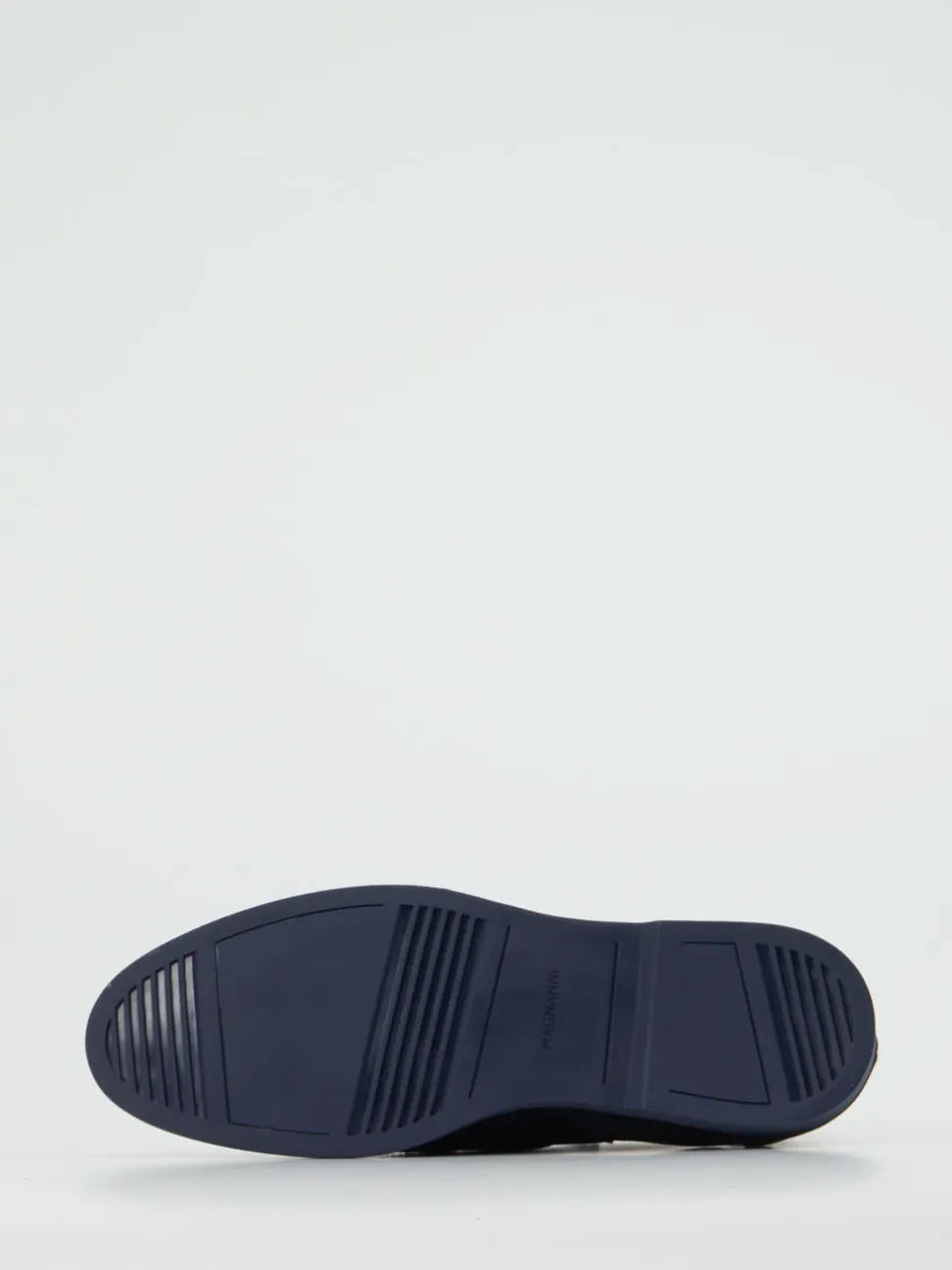 Magnanni – Chelsea Boots aus Veloursleder Dunkelblau