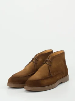Magnanni – Desert Boots aus Veloursleder Braun