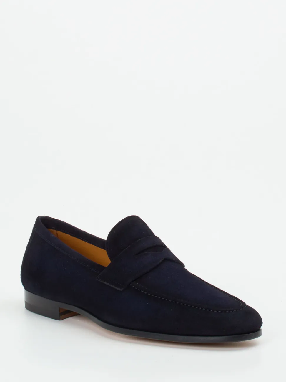 Magnanni – Loafer aus Veloursleder Dunkelblau
