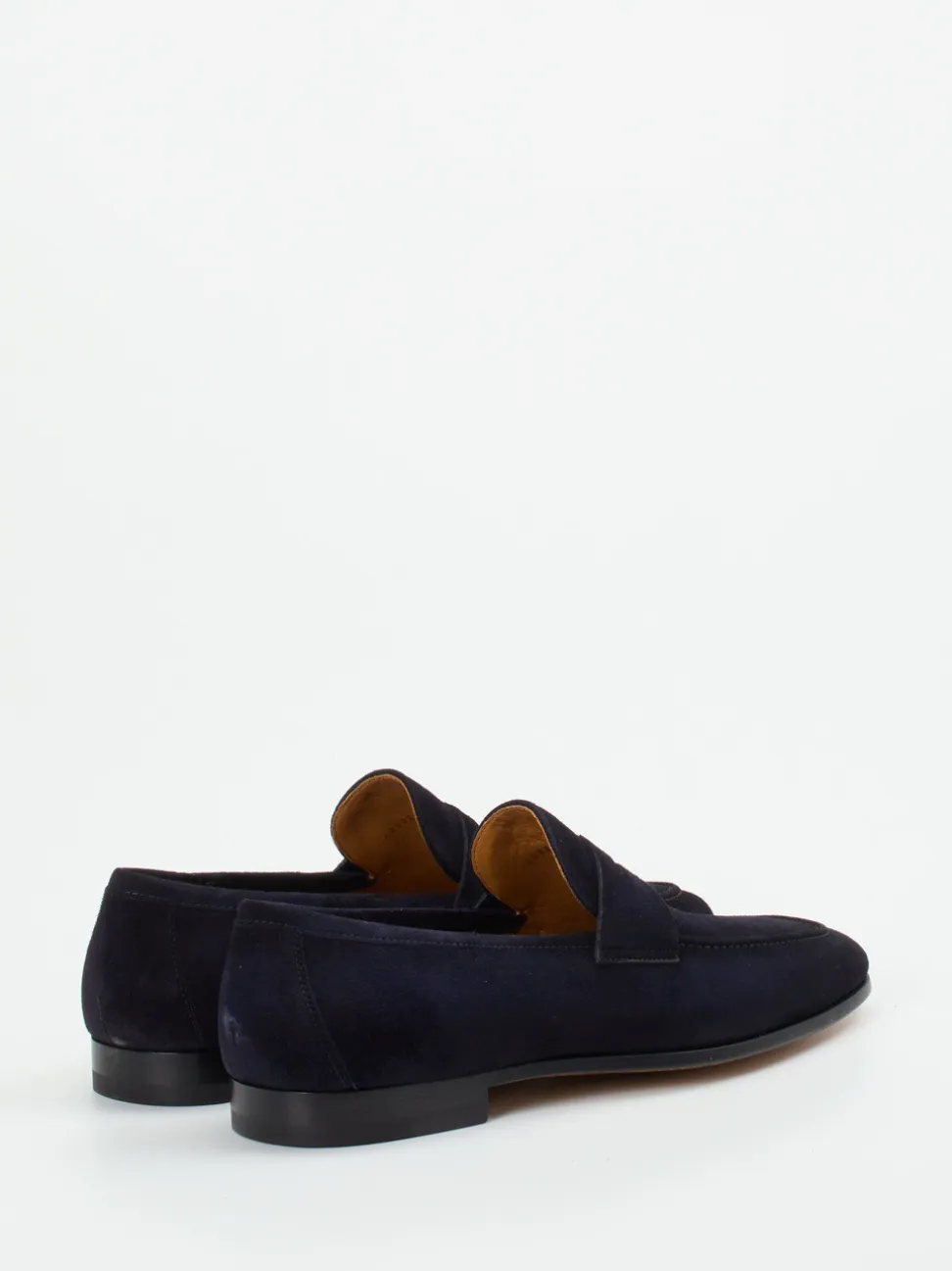 Magnanni – Loafer aus Veloursleder Dunkelblau