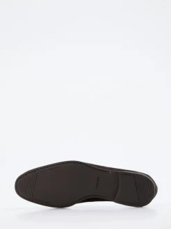 Magnanni – Penny Loafer aus Veloursleder Dunkelbraun