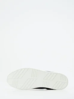 Magnanni – Sneaker aus genarbtem Hirschleder Dunkelblau