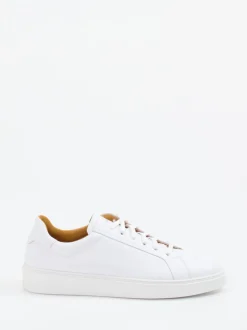 Magnanni – Sneaker aus Kalbleder weiß