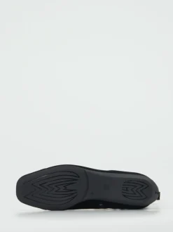 Mania – Ankle Boots aus Veloursleder Schwarz