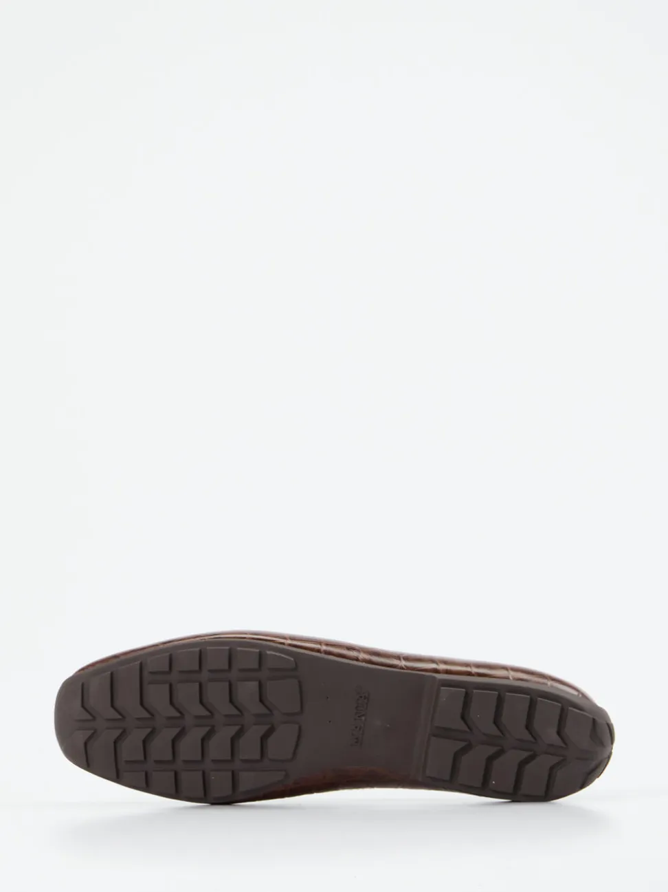 Mania – Loafer aus geprägtem Leder in Braun