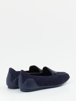 Mania – Loafer aus Veloursleder mit Strassbesatz