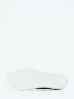 Mania – Slip-On Sneaker aus Velourleder in Blaugrau