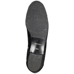 Mannori – Ballerinas aus Lackleder in Schwarz