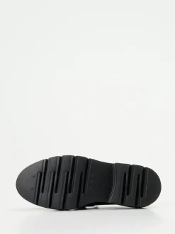 Mannori – Chunky Loafer aus Hochglanzleder Dunkelbraun